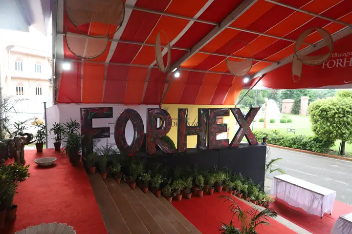 FORHEX Fair 2019 entrance with red carpet