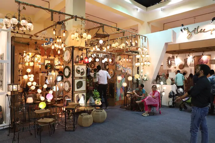 Lighting stall at FORHEX Fair 2019