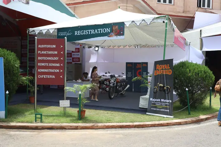 Registration desk at FORHEX Fair 2019