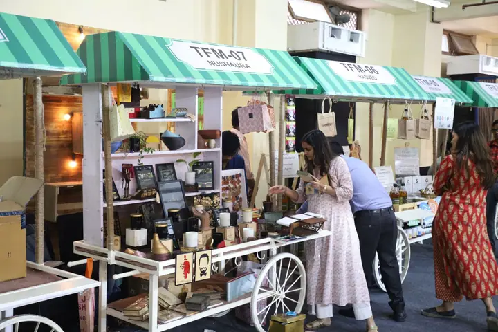 Market stalls at FORHEX Fair 2019