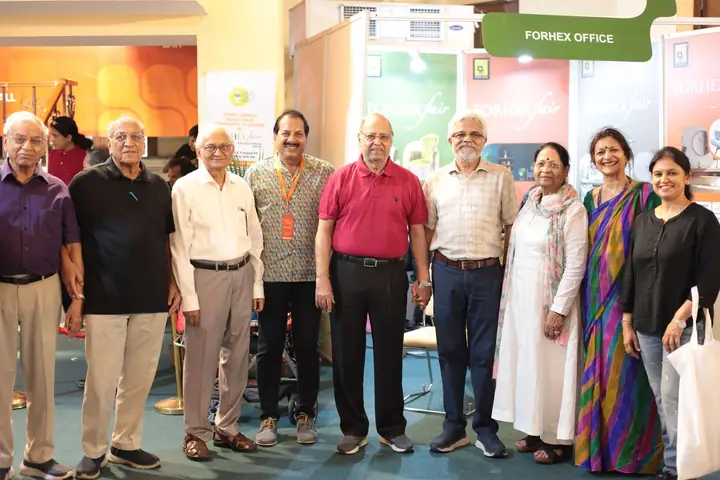 Group photo at the FORHEX office stall at FORHEX Fair 2024