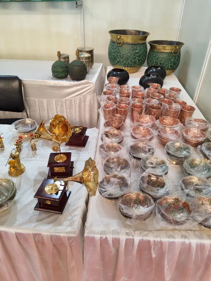 Ceramics display at FORHEX Fair 2025